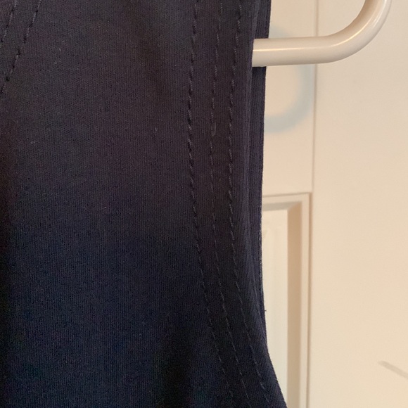 Talbots navy blue shell dress size large - Picture 5 of 7